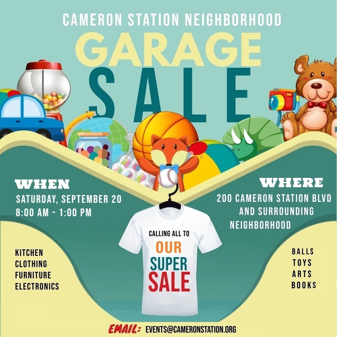 CS Fall 25 Garage Sale Flye
 r