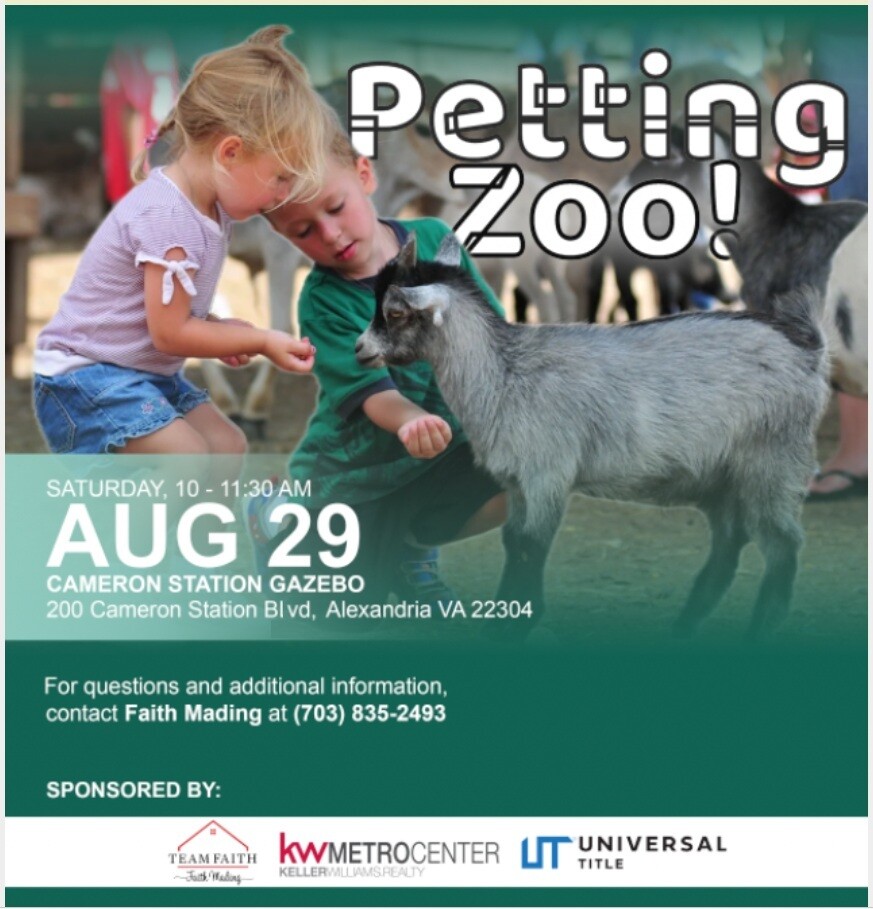 Petting Zoo Flyer 2026