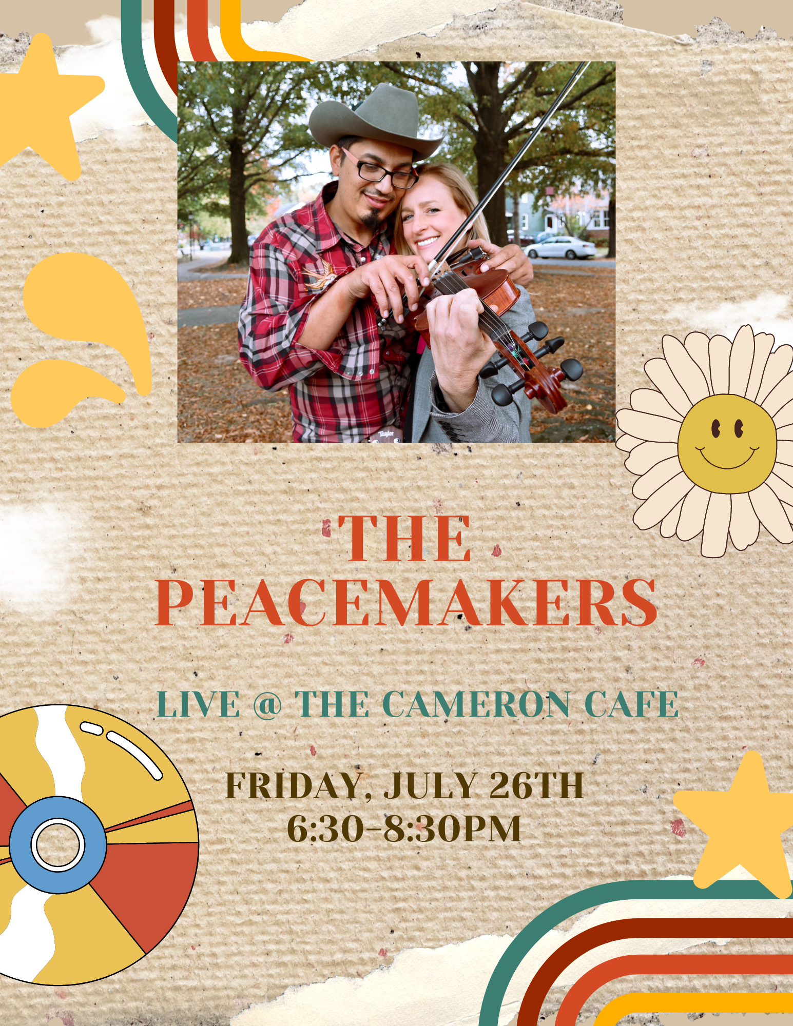 SPEND FRIDAY NIGHT WITH THE PEACEMAKERS