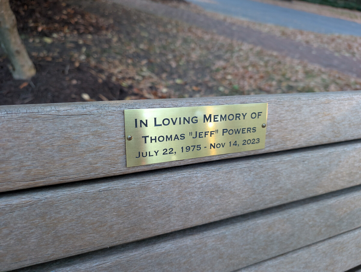 bench plaque 1200