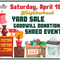 Get Ready, Cameron Station: It's Spring-Cleaning Season 🌷