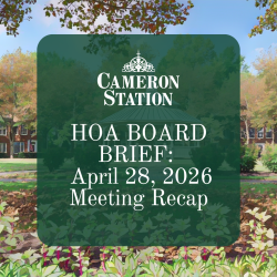 HOA Board Brief: April 28, 2026 Meeting Recap